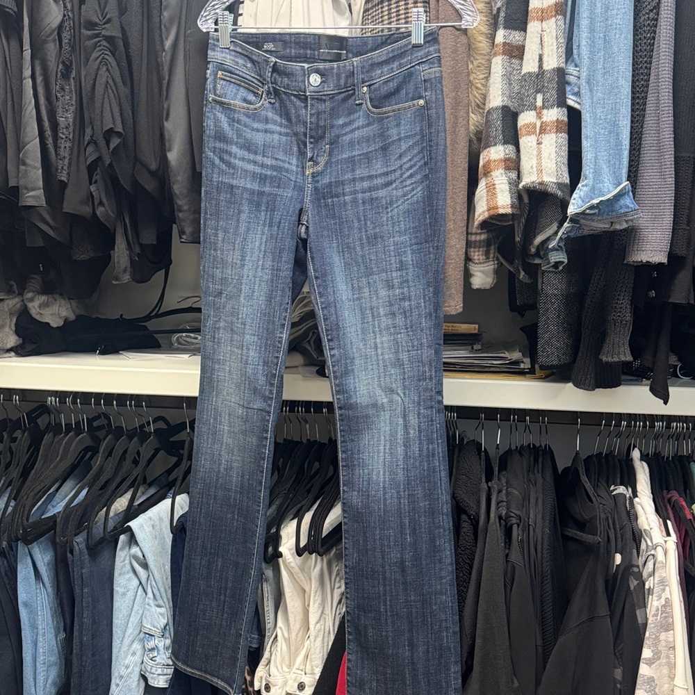 White House Black Market Dark Blue Boot Cut Jeans